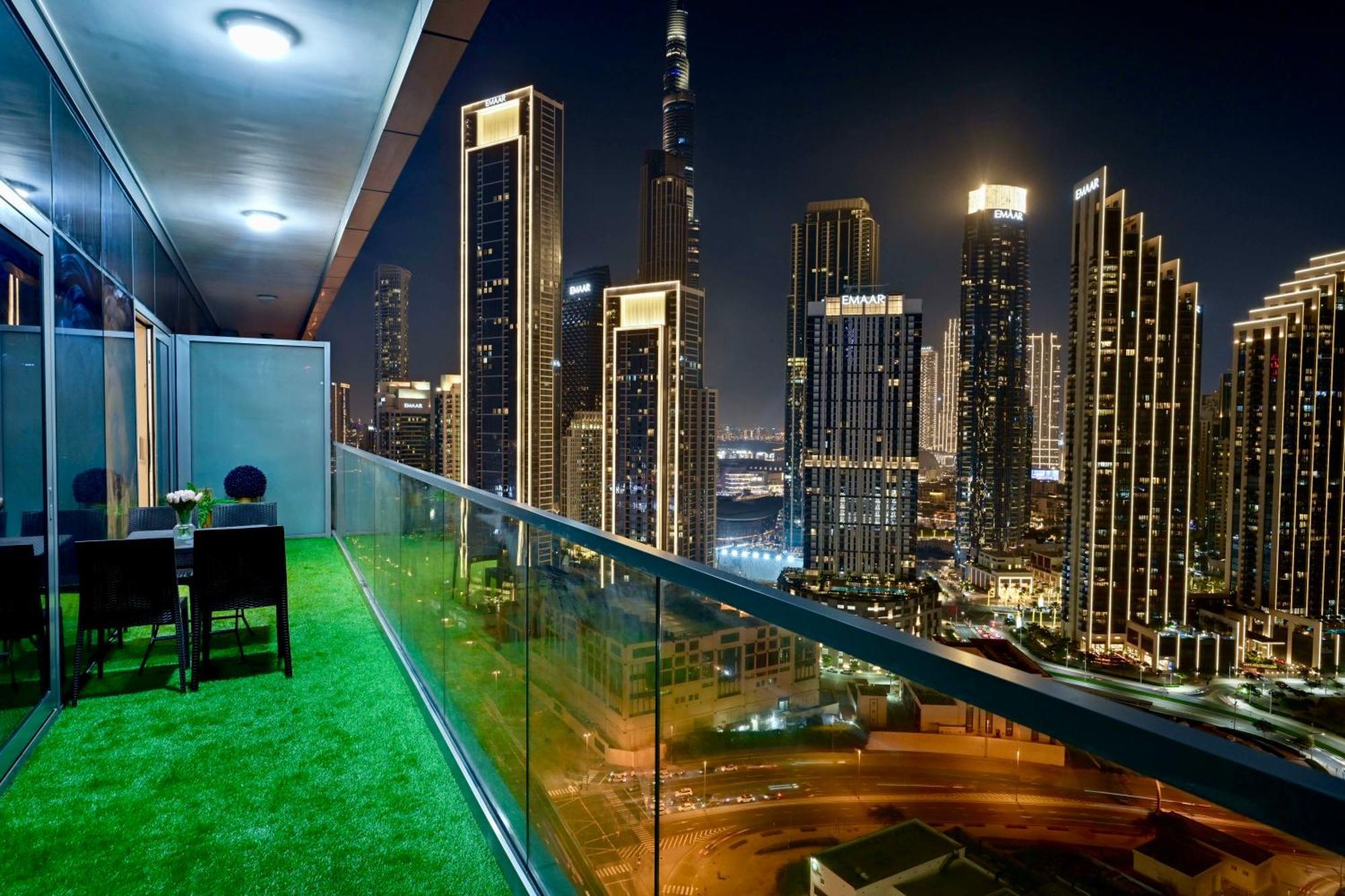 Apartament Burj Khalifa Views 2Br With Infinity Pool Downtown Dubaj Zewnętrze zdjęcie